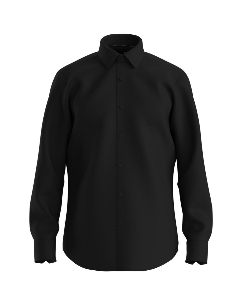 Imagen 0 de Camisa manga larga de hombre cuello kent tallas grandes