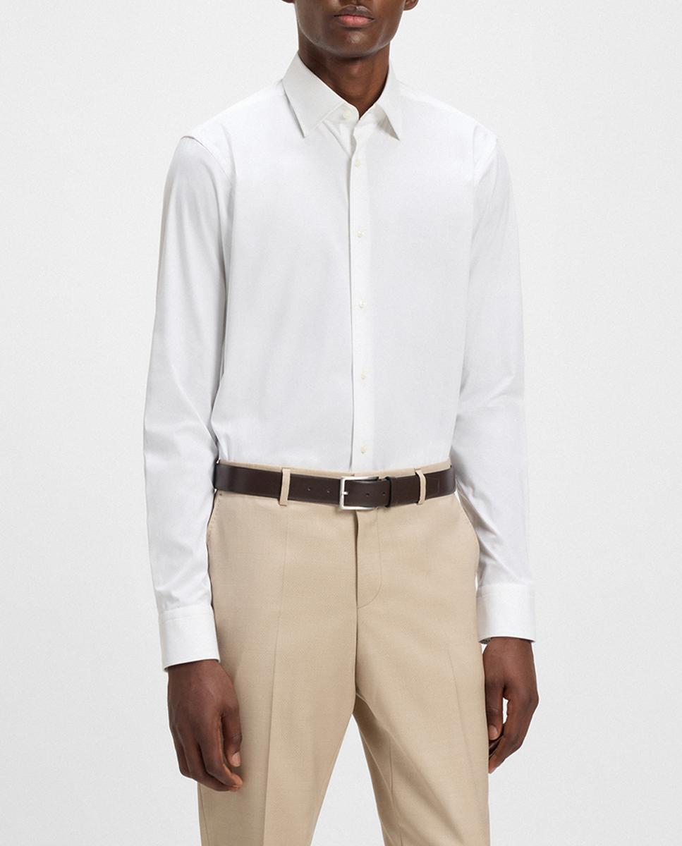 Imagen 0 de Camisa manga larga de hombre cuello kent tallas grandes