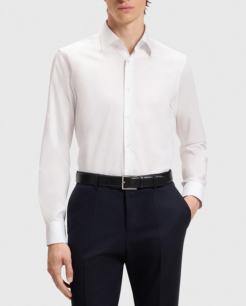 Imagen 0 de Camisa manga larga de hombre cuello kent tallas grandes