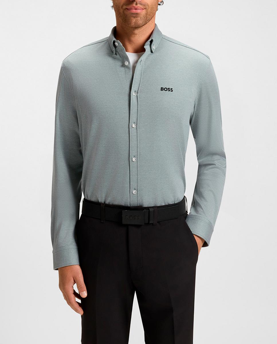 Imagen 0 de Camisa manga larga de hombre tallas grandes.