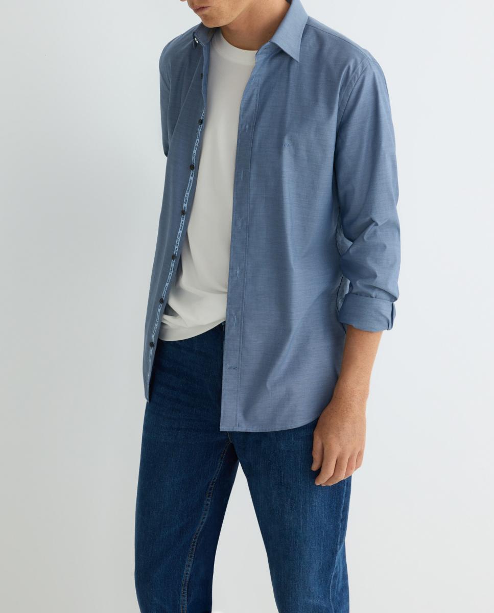 Imagen 0 de Camisa de hombre de vestir modern fit dobby