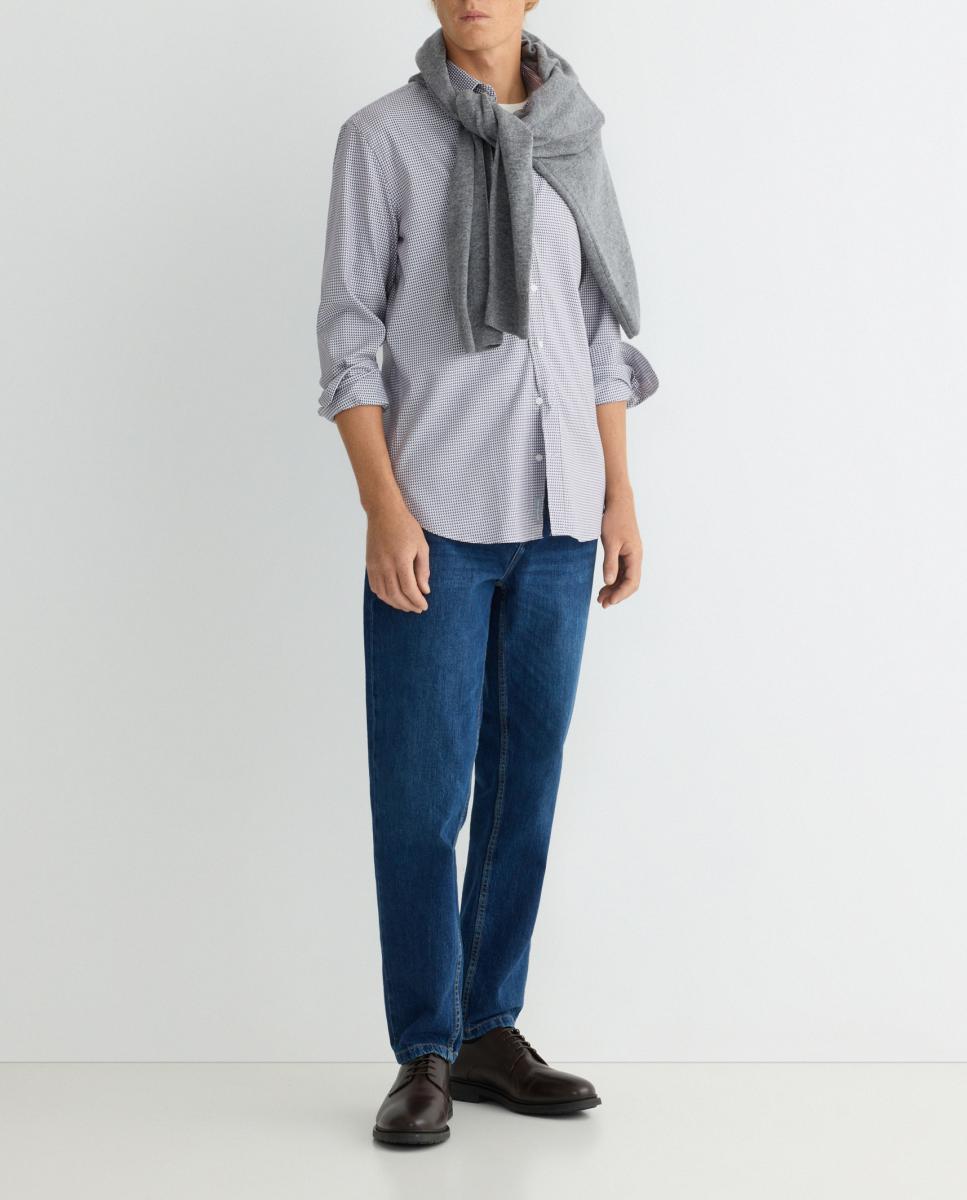 Imagen 0 de Camisa de hombre de vestir modern fit dobby estructura