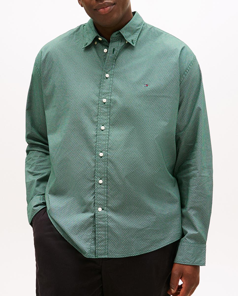 Imagen 0 de Camisa de hombre de manga larga estampada tallas grandes