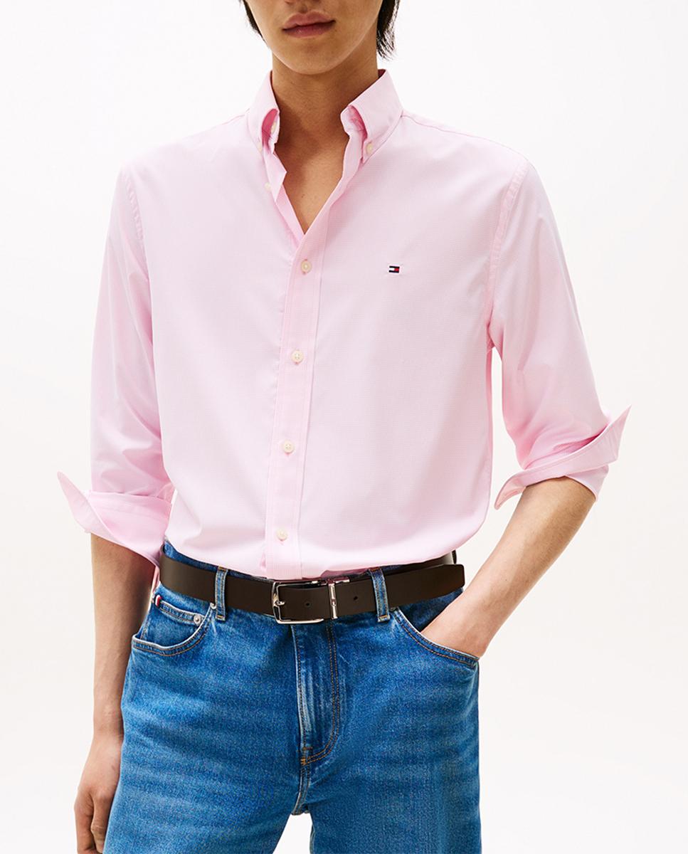 Imagen 0 de Camisa de caballero de la línea Performance con estampado de cuadros gingham