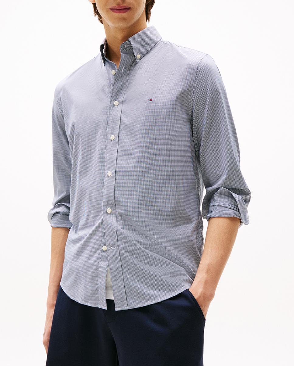 Imagen 0 de Camisa de caballero de la línea Performance con estampado de cuadros gingham