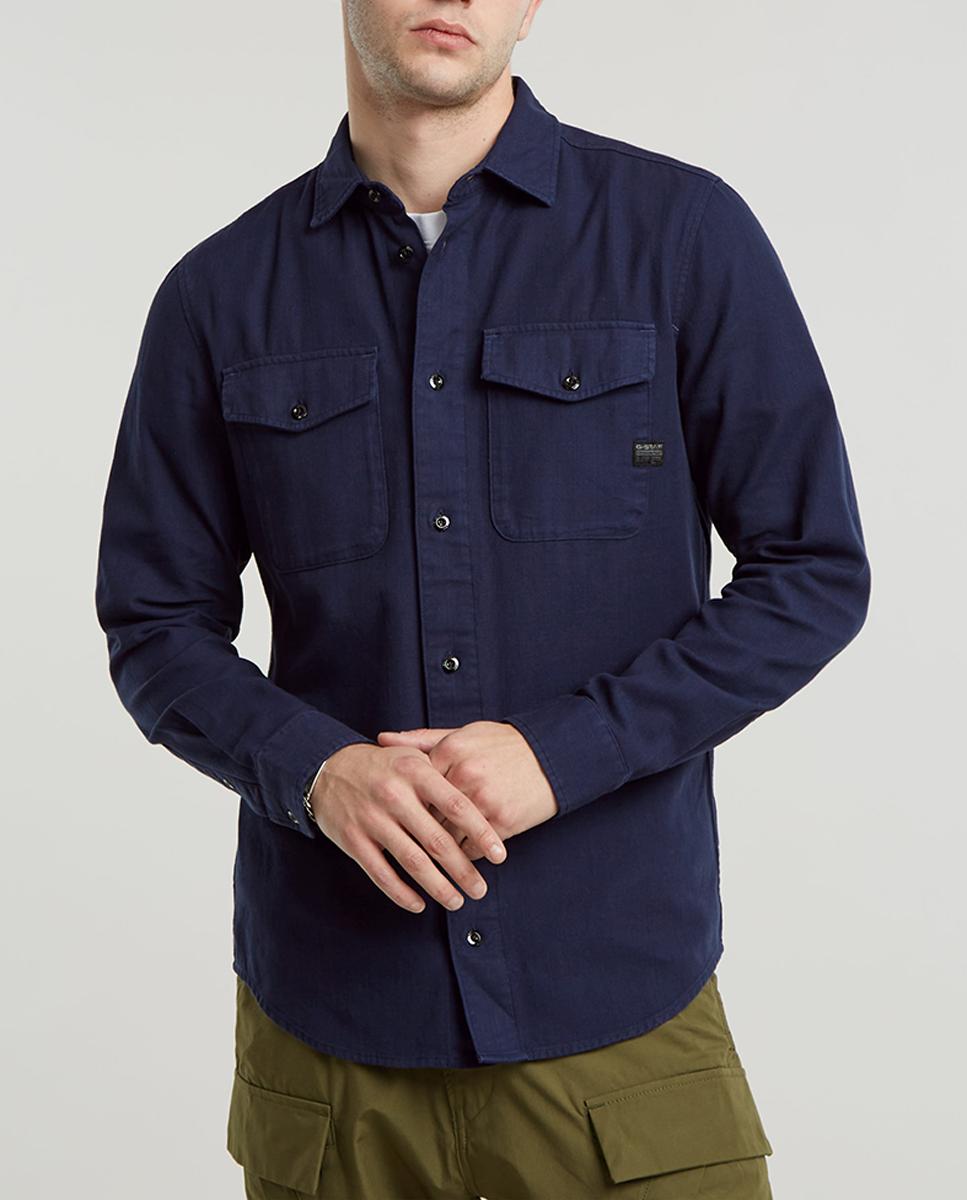Imagen 0 de Camisa Marine de hombre de corte ajustado