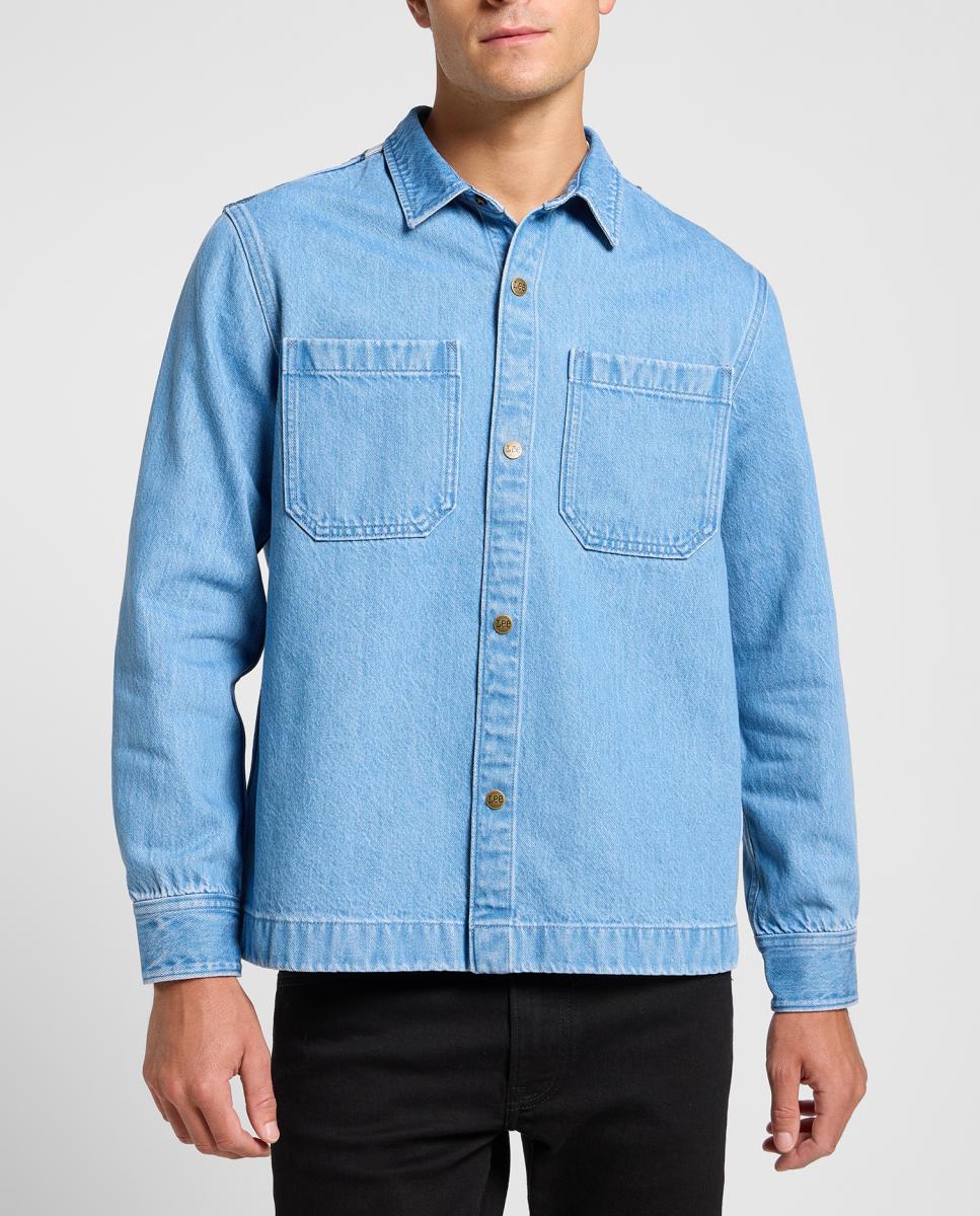 Imagen 0 de Sobrecamisa de manga larga de hombre