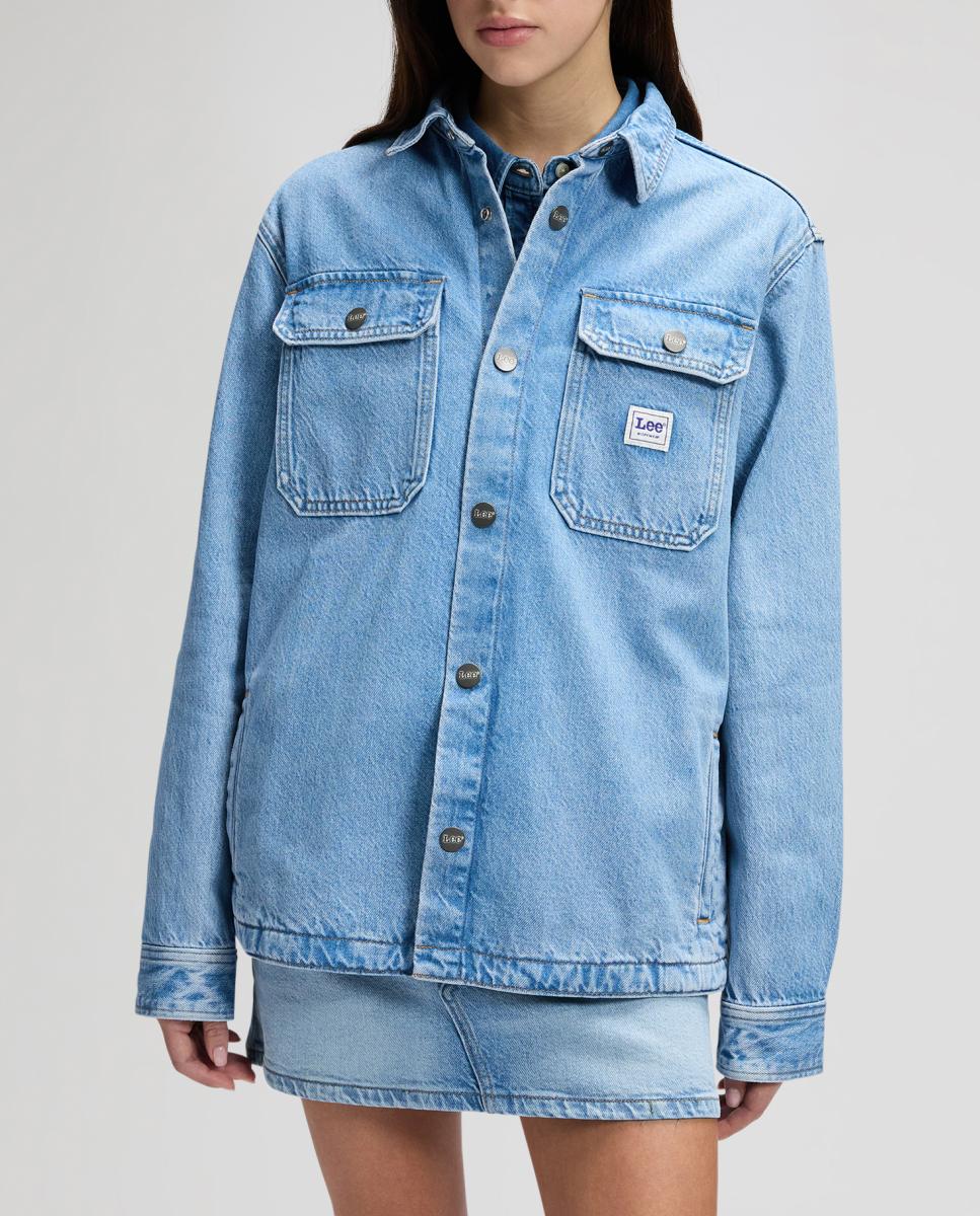 Imagen 0 de Sobrecamisa de manga larga de hombre