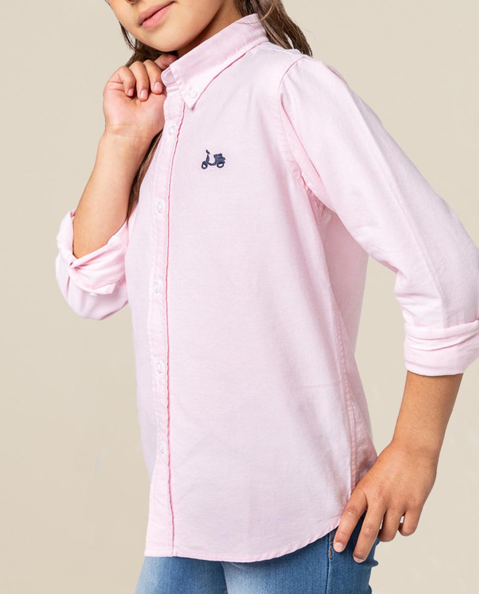 Imagen 0 de Camisa niño Oxford rosa