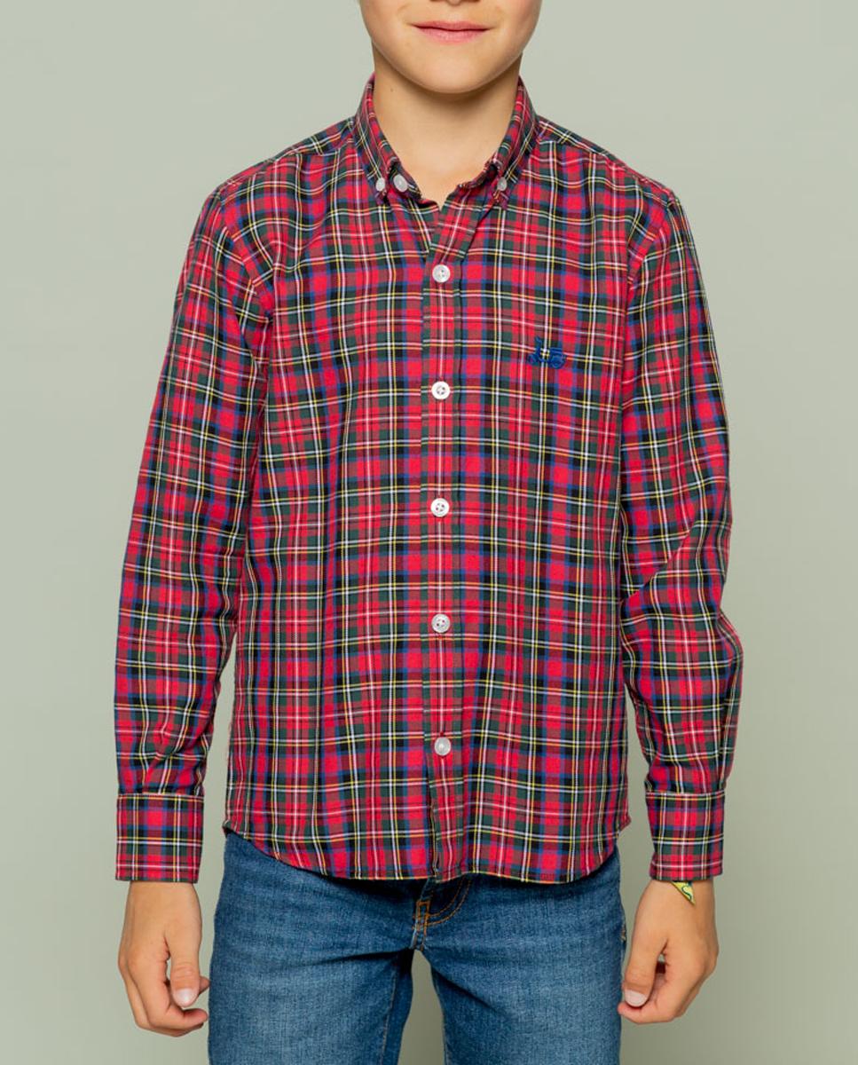 Imagen 0 de Camisa niño masai rojo