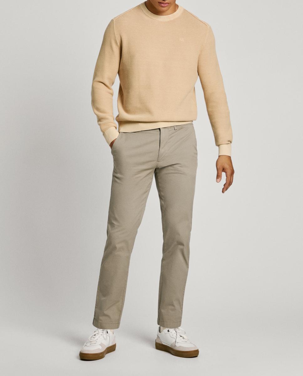 Imagen 0 de Pantalón de hombre estilo chino en algodón