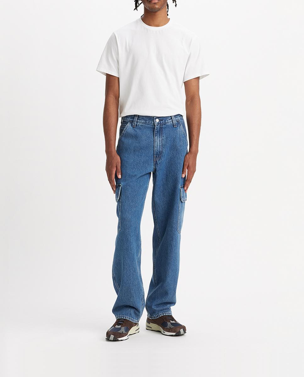 Imagen 0 de Vaquero de hombre 568™ Loose Straight Cargo de algodón