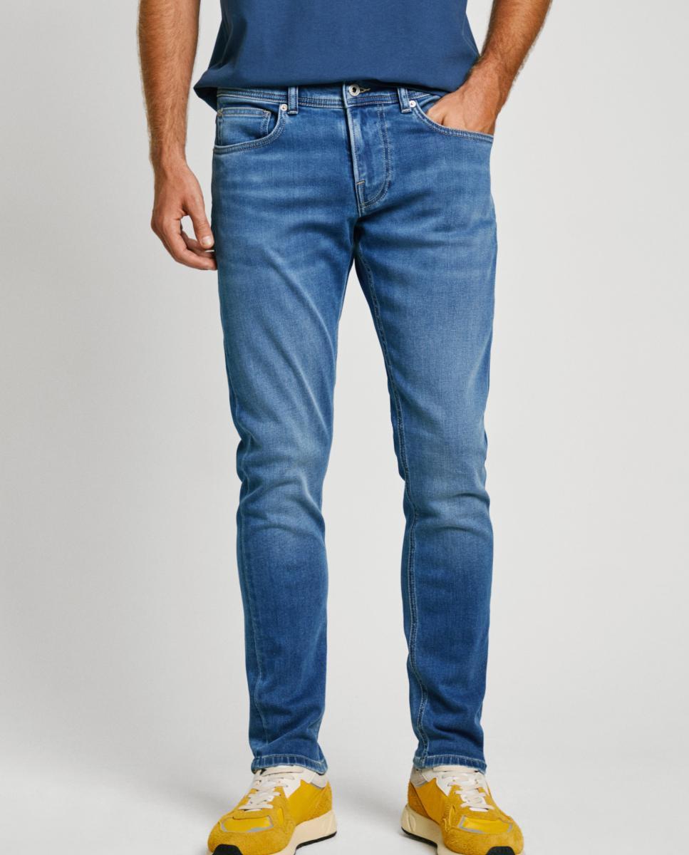 Imagen 0 de Vaquero de hombre corte slim tiro regular