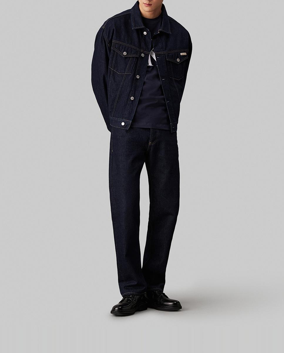 Imagen 0 de Vaquero hombre straight fit tiro bajo