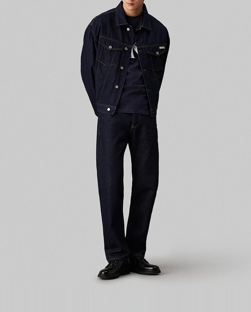 Imagen 0 de Vaquero hombre straight fit tiro bajo