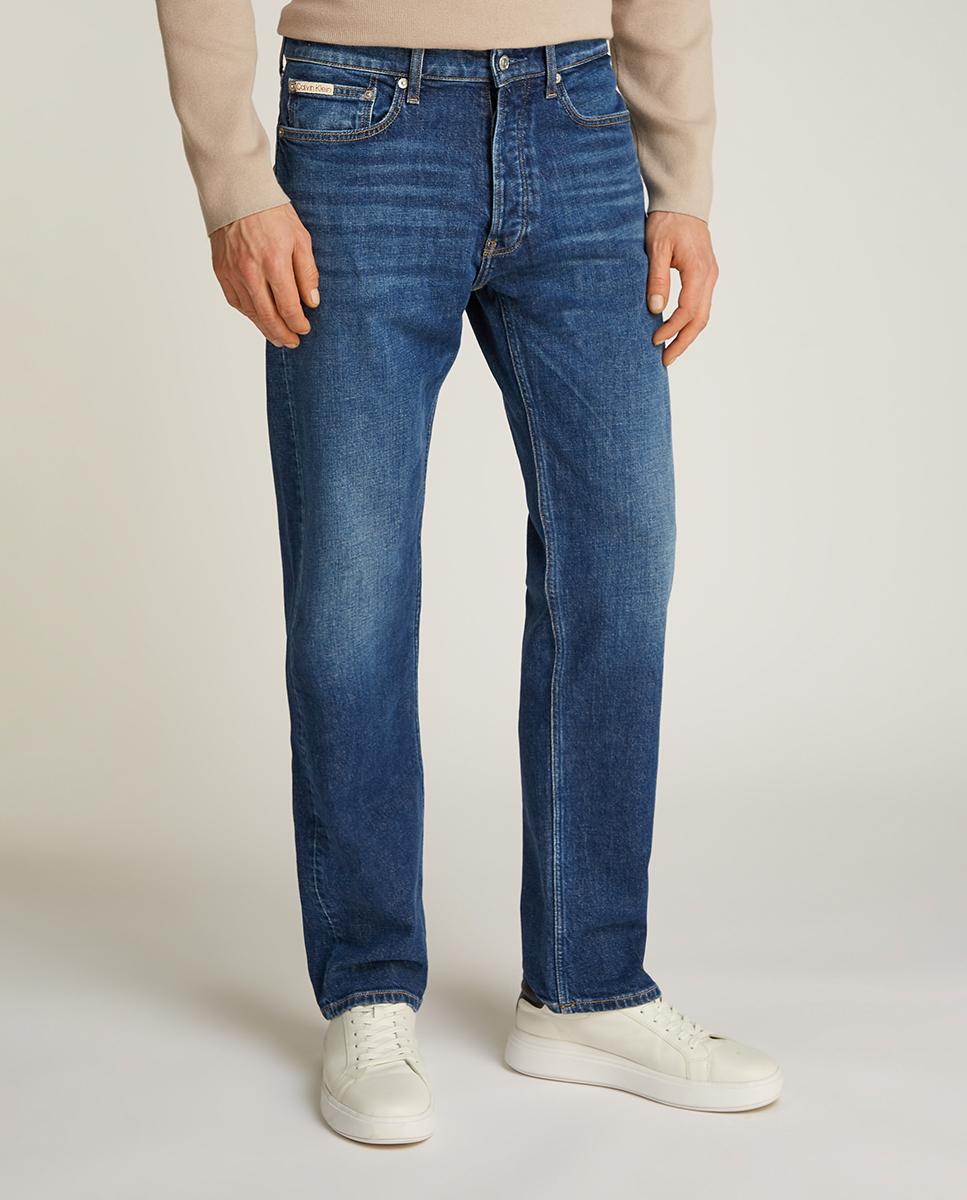 Imagen 0 de Vaquero hombre straight fit tiro bajo