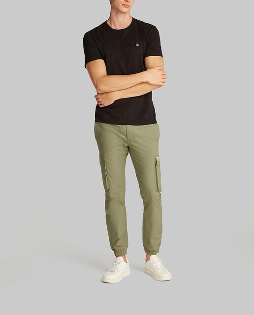 Imagen 0 de Pantalón cargo hombre lavado skinny fit