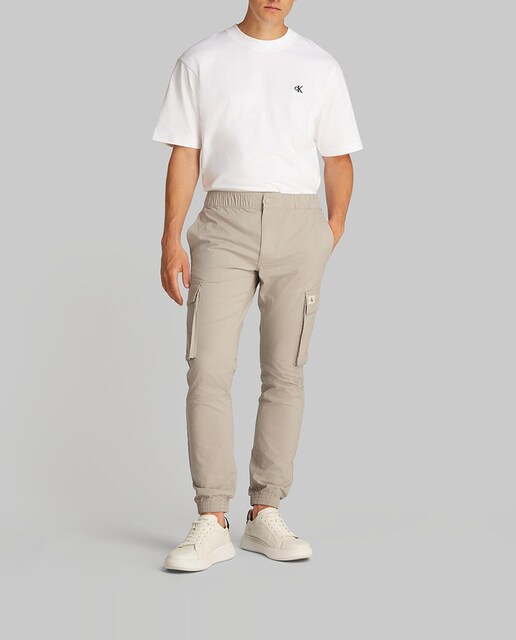 Imagen 0 de Pantalón cargo hombre lavado skinny fit
