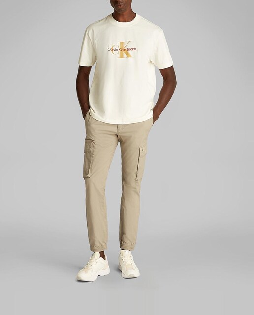 Imagen 0 de Pantalón cargo de hombre skinny lavados