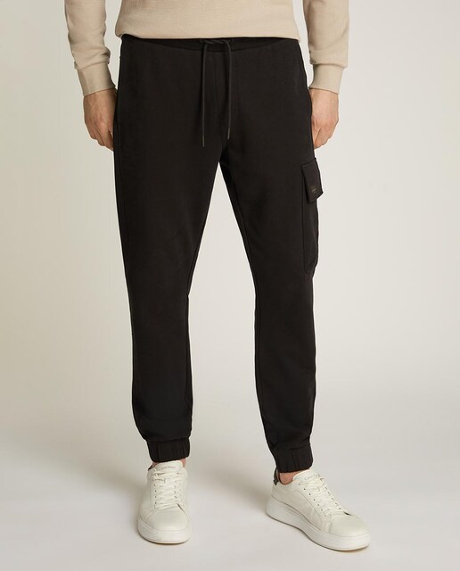 Imagen 0 de Pantalón largo hombre tipo chándal con logo