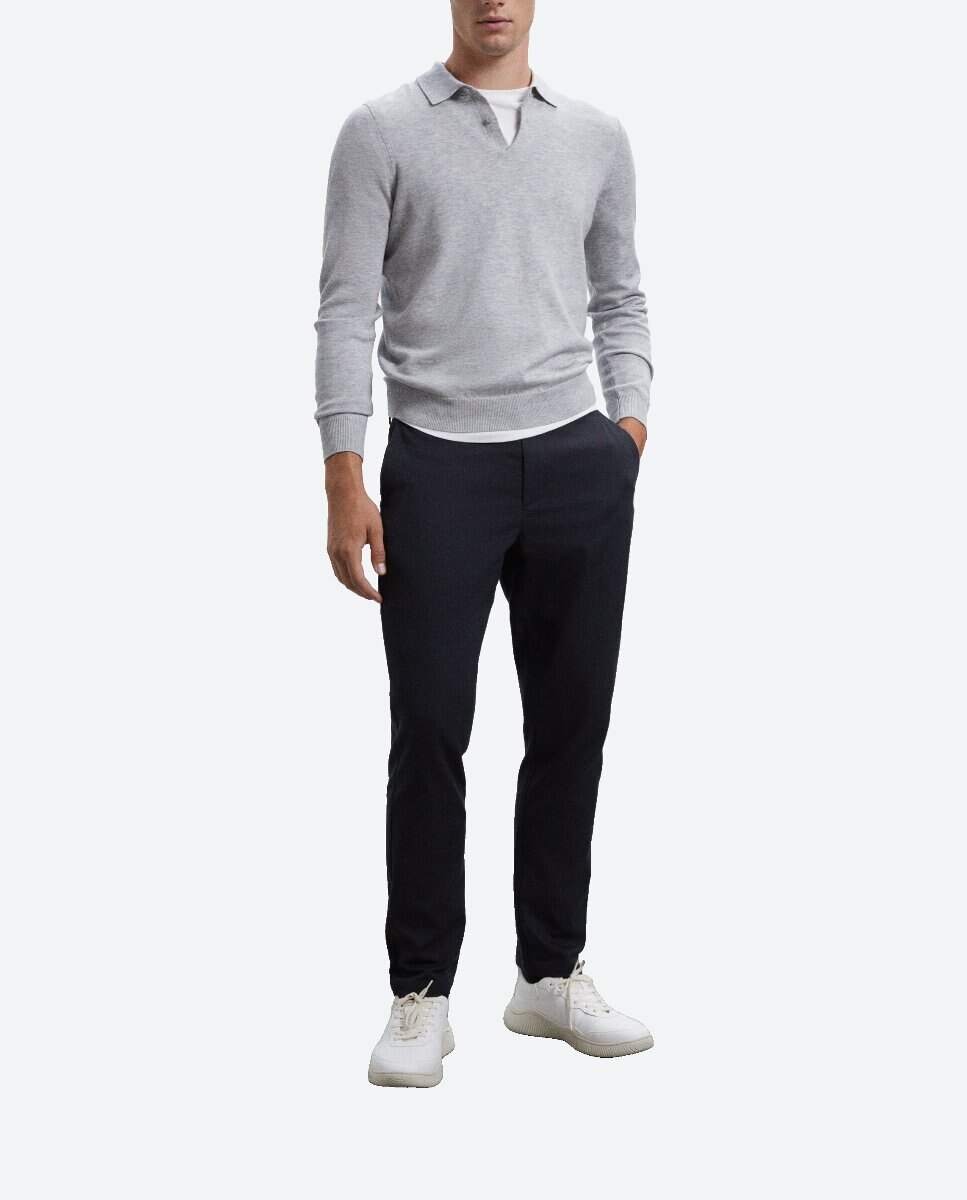 Imagen 0 de Pantalones de tiro medio y bolsillos franceses.