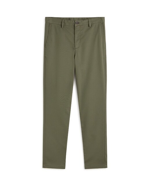 Imagen 0 de Pantalones de tiro medio y bolsillos franceses.