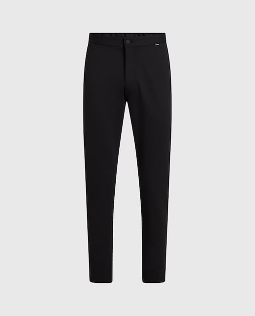 Imagen 0 de Pantalones tapered de punto de hombre