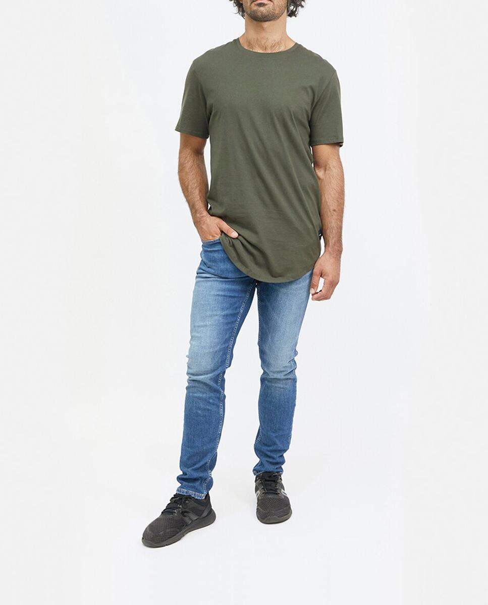 Imagen 0 de Vaquero de hombres slim fit  efecto lavado