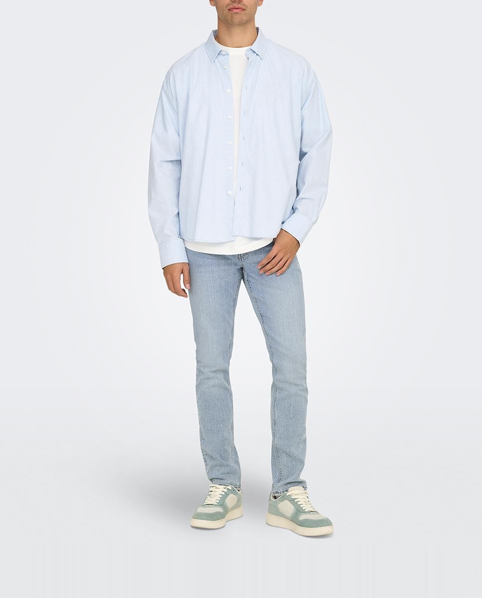 Imagen 0 de Pantalón vaquero de hombre slim fit