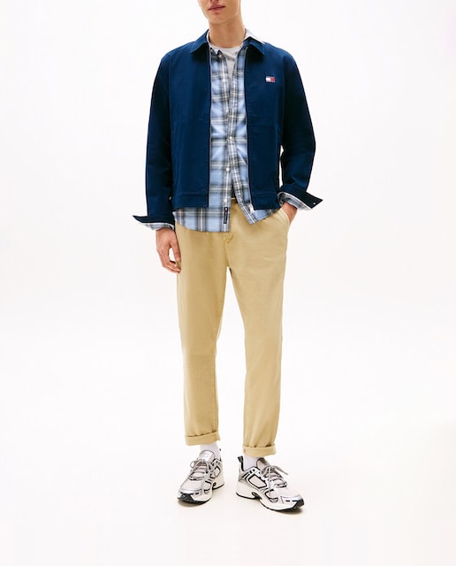 Imagen 0 de Pantalón chino de hombre Isaac fit relaxed tapered y tiro medio