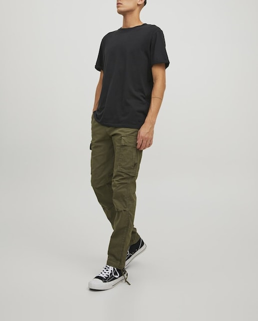 Imagen 0 de Pantalon tipo cargo de hombre con cierrre de cremallera