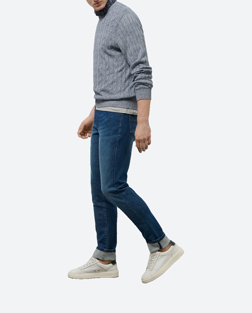 Imagen 0 de Vaquero de hombre cinco bolsillos slim fit
