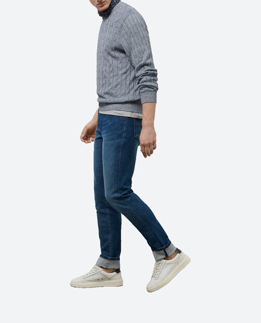 Imagen 0 de Vaquero de hombre cinco bolsillos slim fit