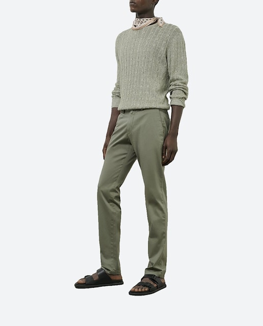 Imagen 0 de Chino de hombre regular fit algodón tintado