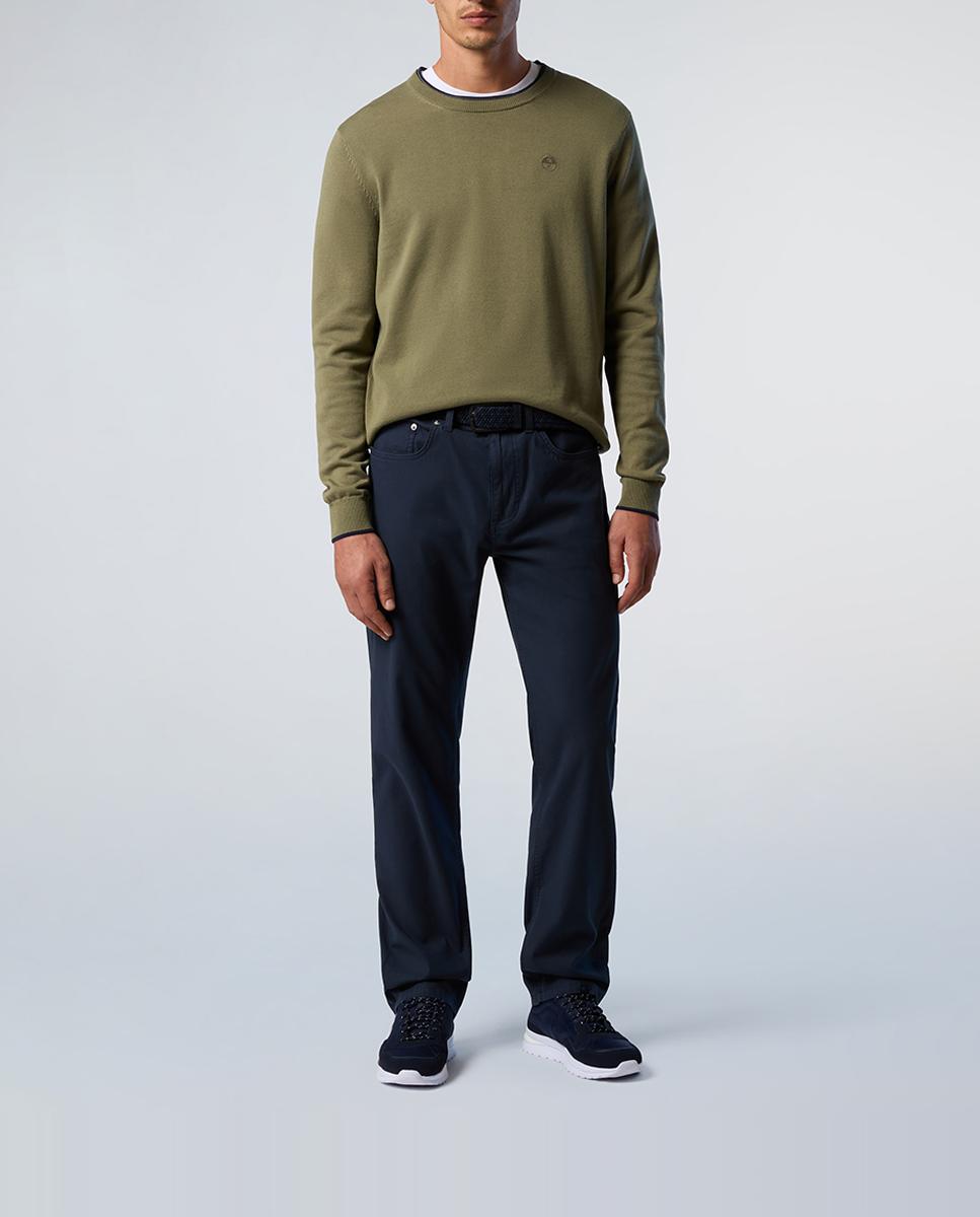 Imagen 0 de Pantalón 5 bolsillos de hombre en microdiseño