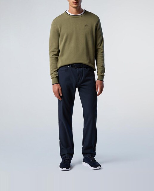 Imagen 0 de Pantalón 5 bolsillos de hombre en microdiseño