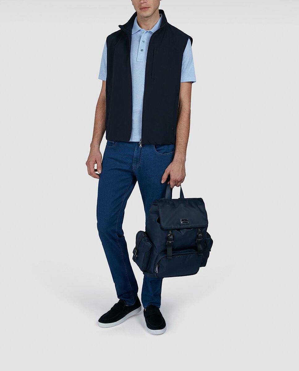 Imagen 0 de Denim de hombre 5 bolsillos lavado oscuro