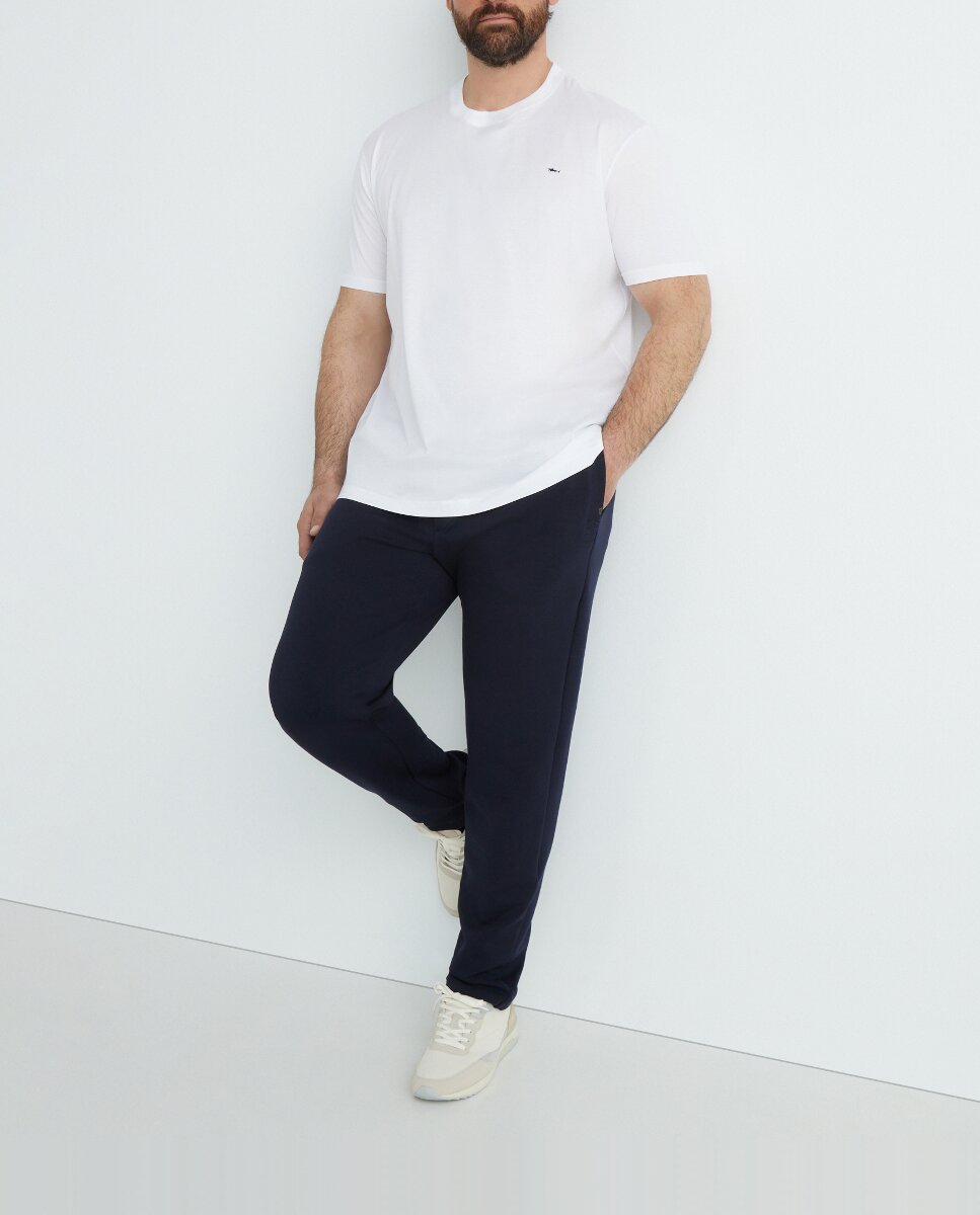 Imagen 0 de Pantalón felpa de hombre logo pequeño bolsillo, tallas grandes