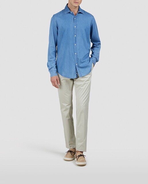 Imagen 0 de Pantalón de hombre de tallas grandes chino supima