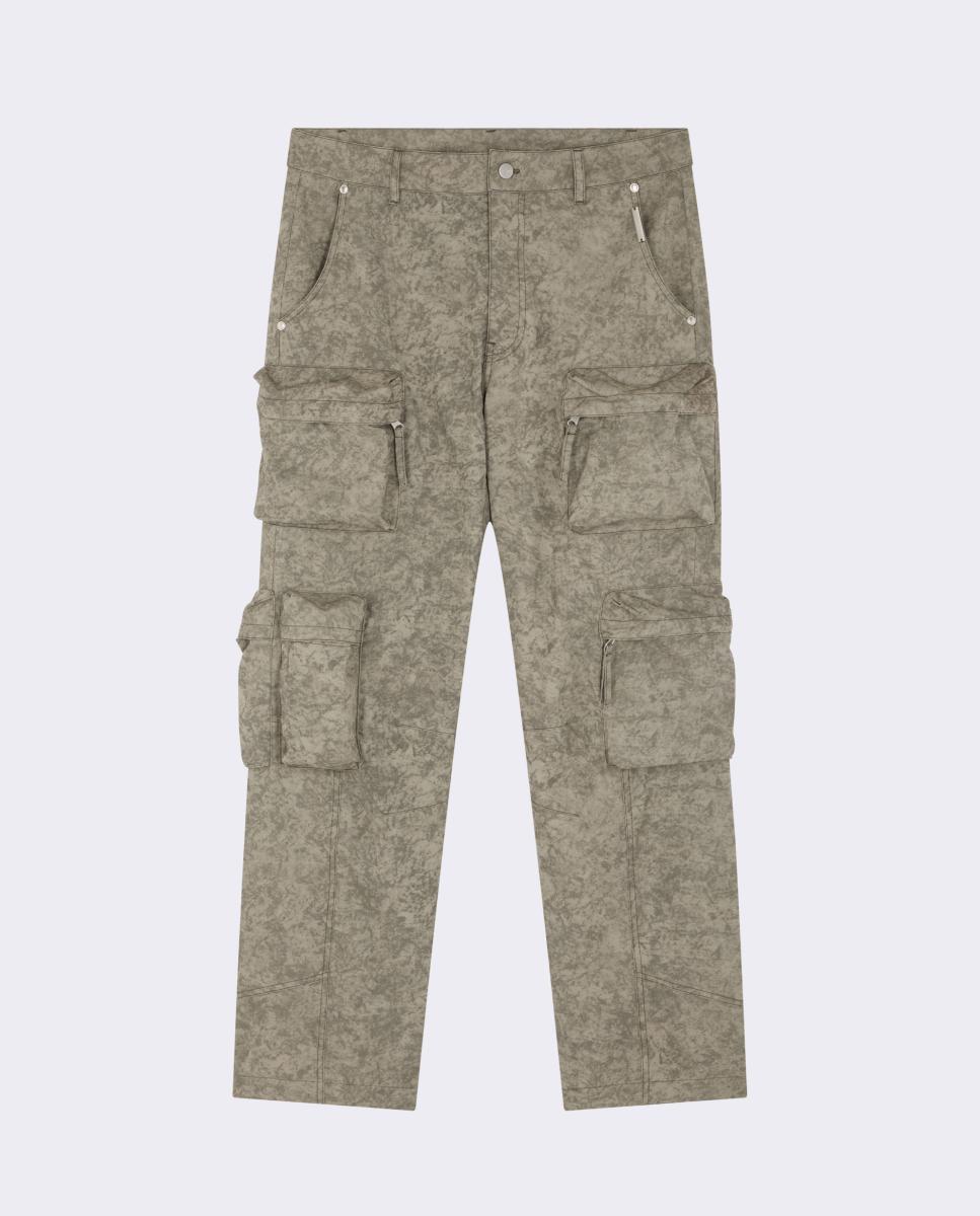 Imagen 0 de Pantalón de hombre de trabajo de carga con múltiples bolsillos