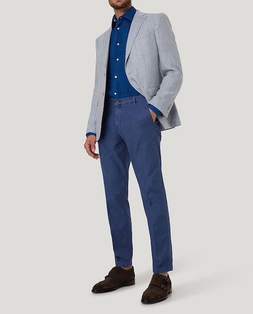 Imagen 0 de Pantalón chino de hombre de lino