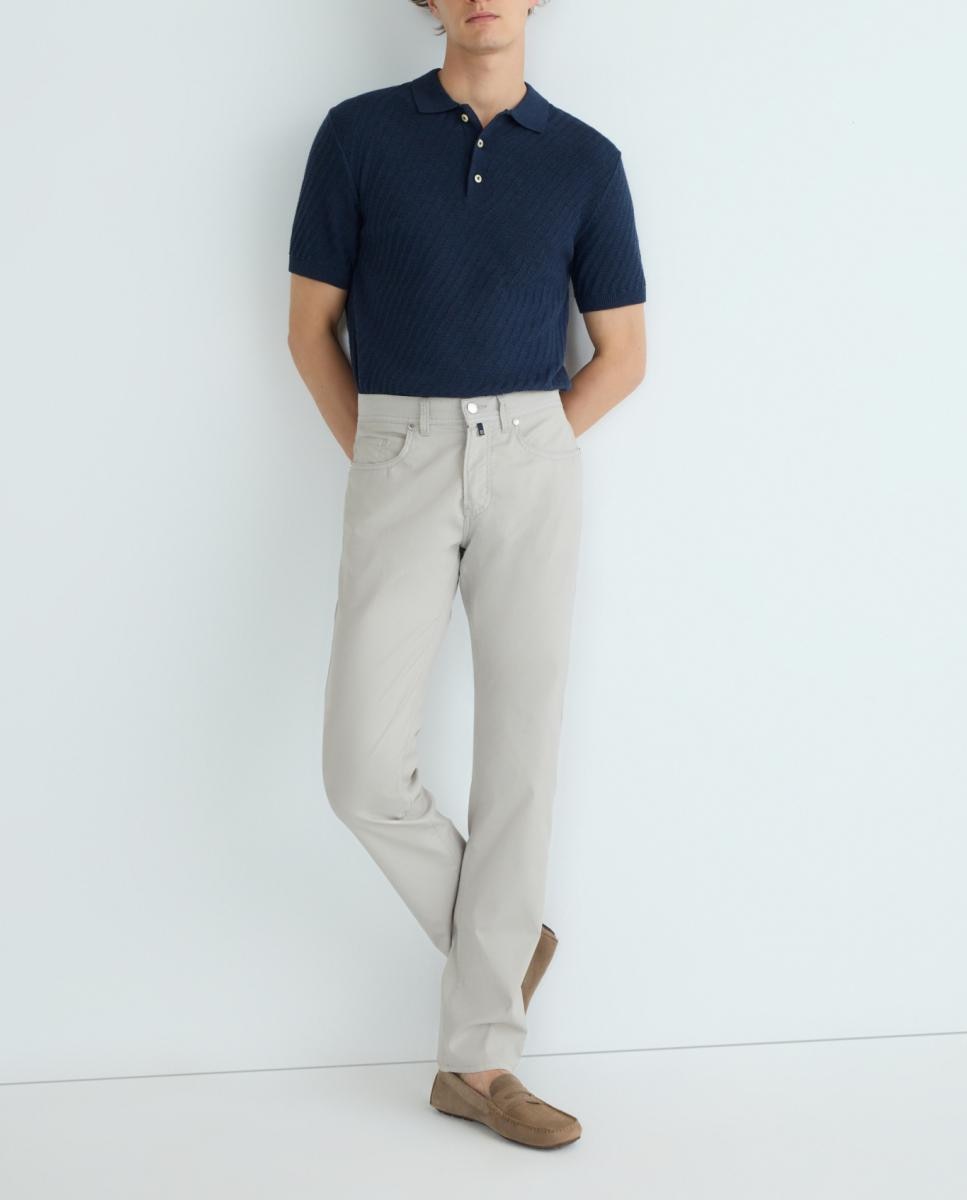 Imagen 0 de Pantalón de hombre 5 bolsillos tejido light con estructura