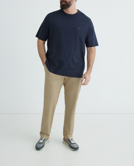 Imagen 0 de Pantalón chino de algodón en estructura printada tallas grandes
