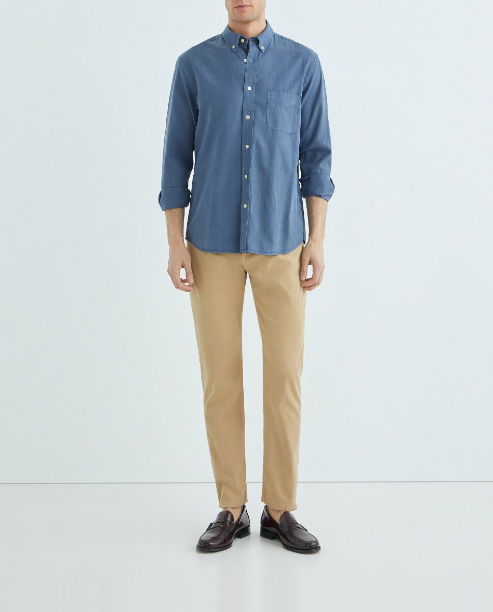 Imagen 0 de Pantalón de hombre 5 bolsillos corte slim
