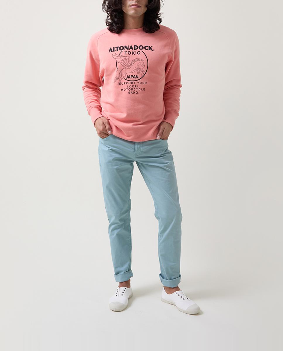 Imagen 0 de Pantalón de hombre de 5 bolsillos con tejido fino