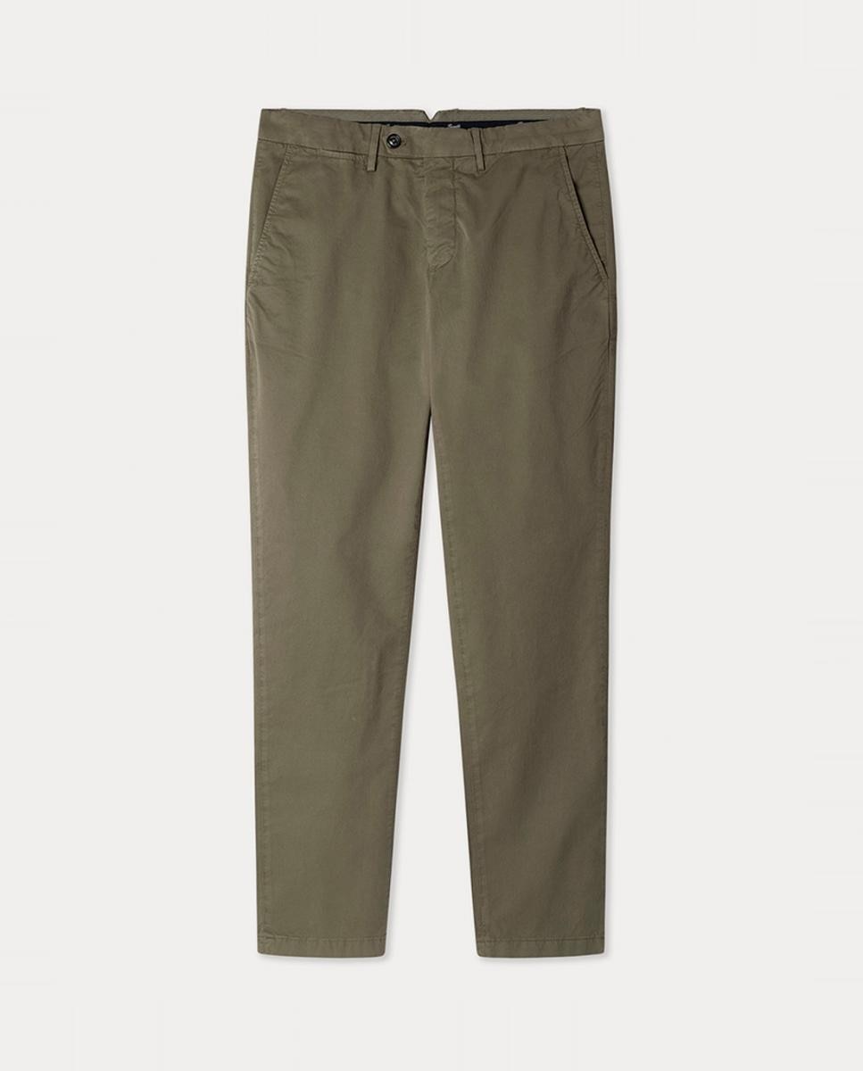 Imagen 0 de Pantalón chino de hombre classic fit con algodón elástico