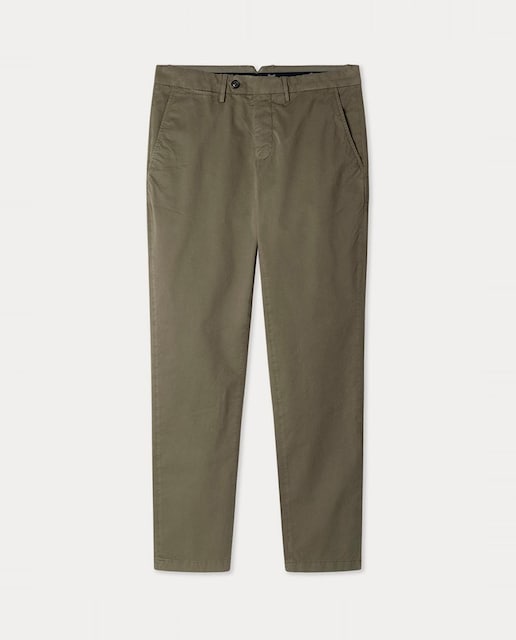 Imagen 0 de Pantalón chino de hombre classic fit con algodón elástico