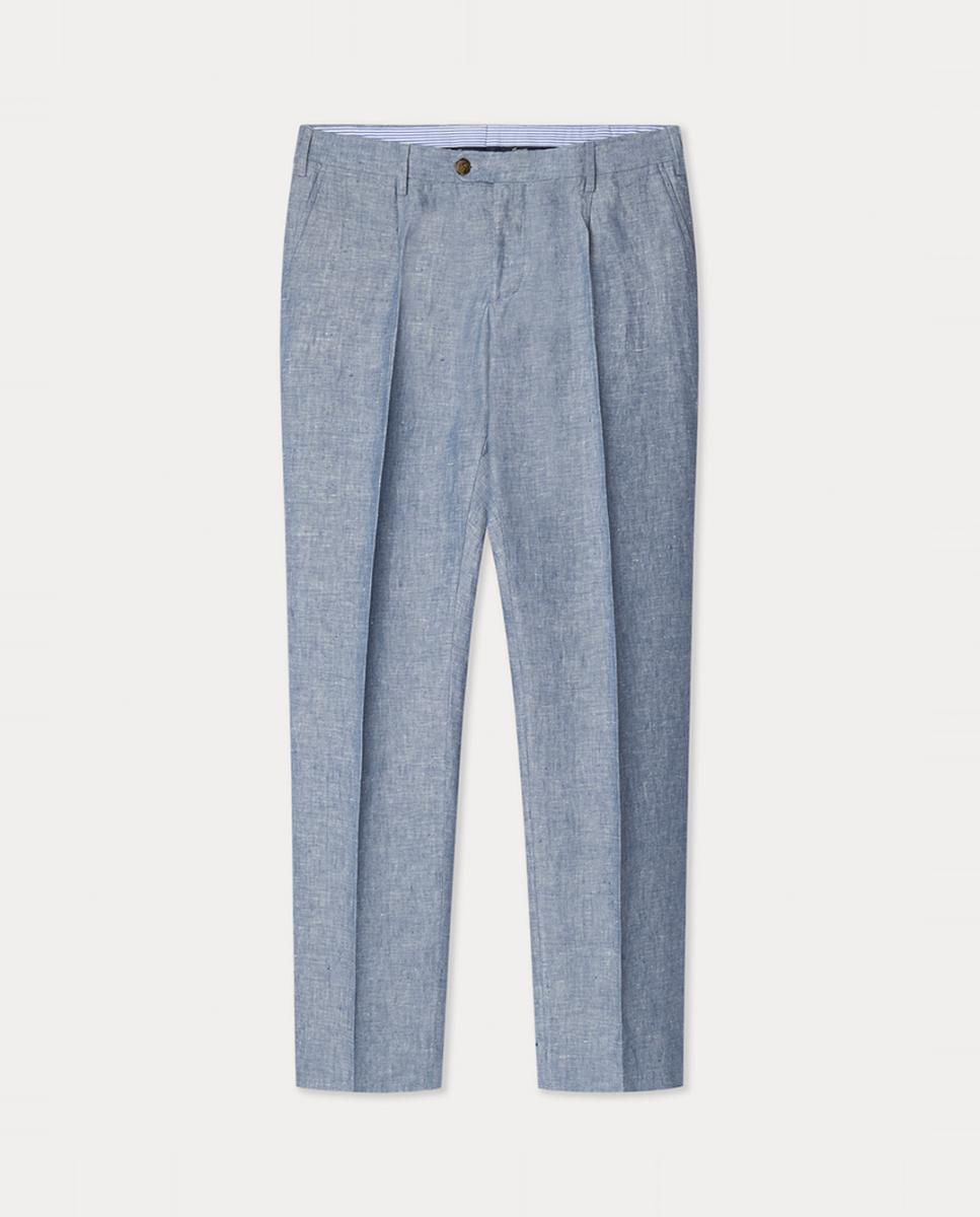 Imagen 0 de Pantalón chino de hombre de lino