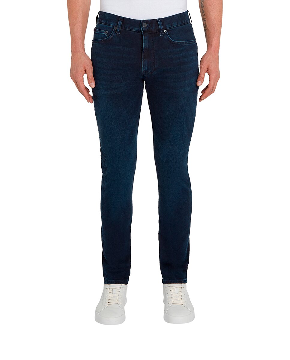 Imagen 0 de Pantalón vaquero de hombre con corte slim