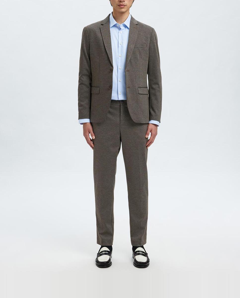 Imagen 0 de Pantalón de traje de hombre Slim Fit